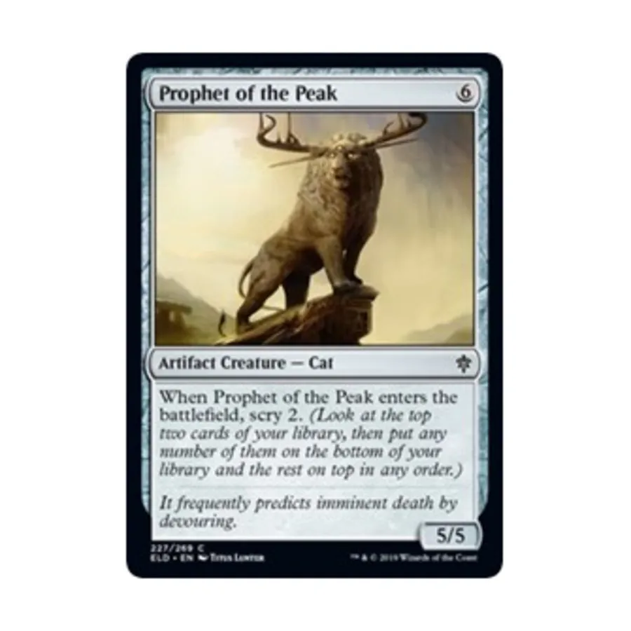 

CCG Пророк Пика (К), MTG - Throne of Eldraine