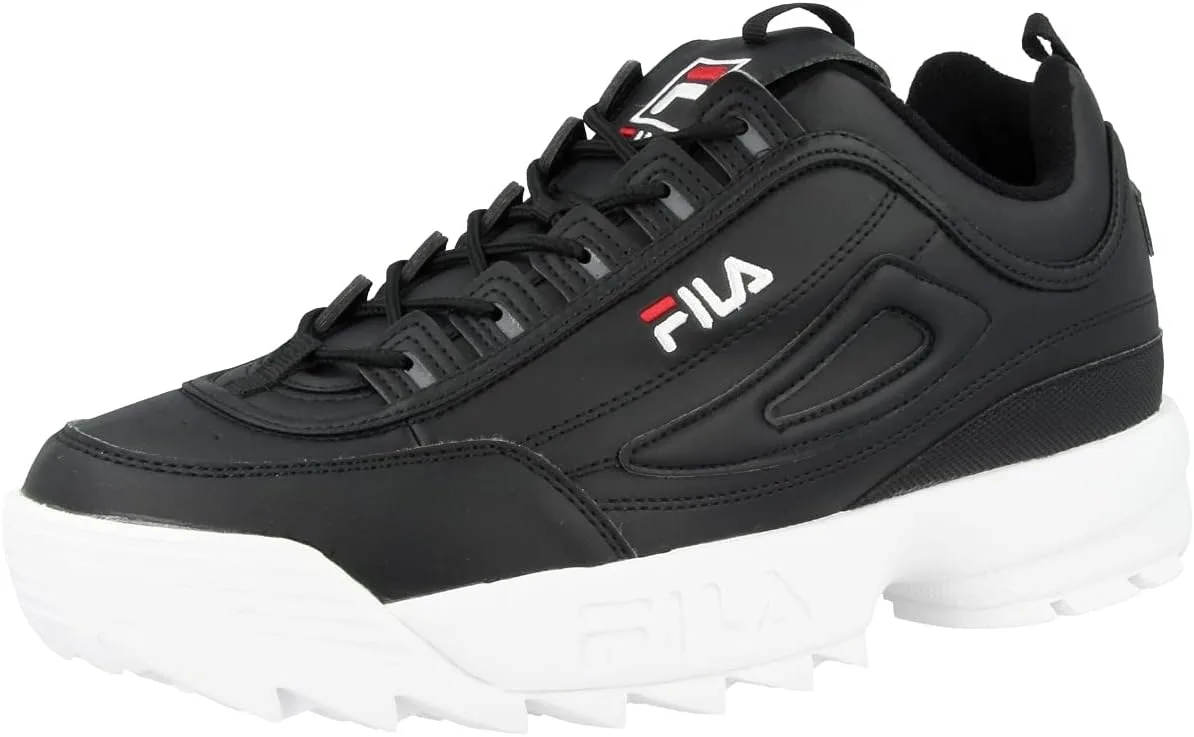 Детские кроссовки Fila Disruptor II Big Kids Unisex Kids Trainers, черный — фото 4