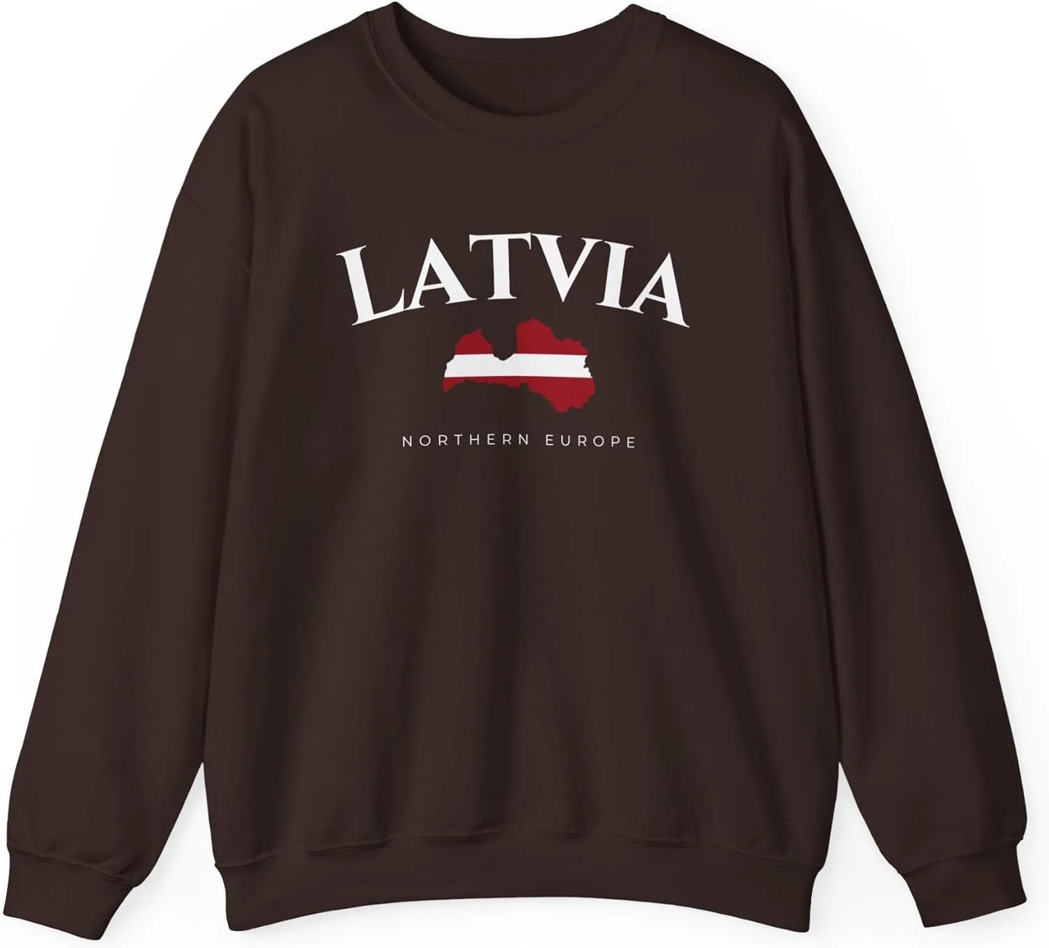 

Толстовка Latvia Northern Europe Unisex Heavy Blend