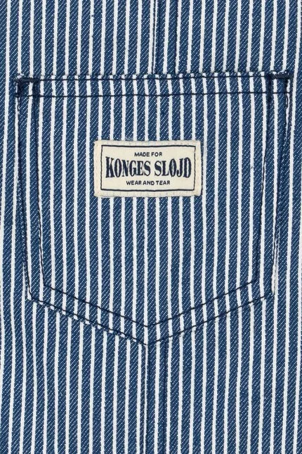 Комбинезон детский с узором LUC OVERALLS GOTS Konges Sløjd, синий — фото 4