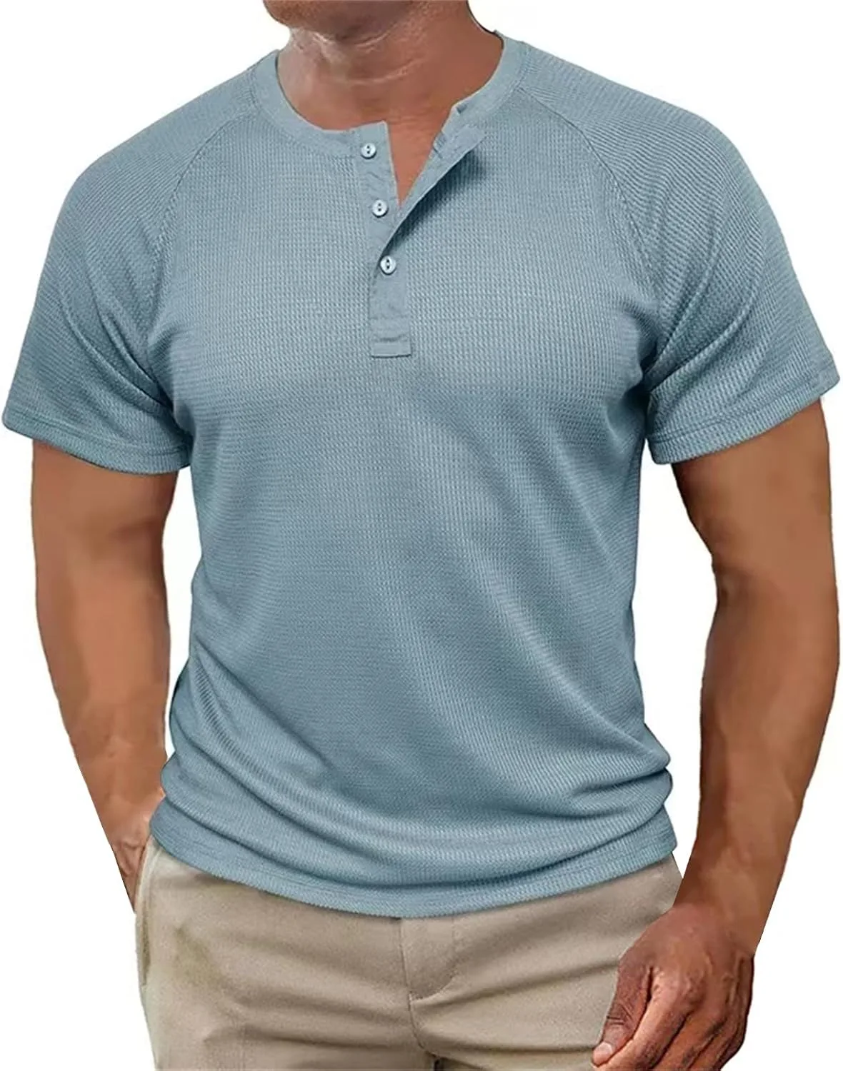 

Хлопковая поло с коротким рукавом и пуговицами Thatrich