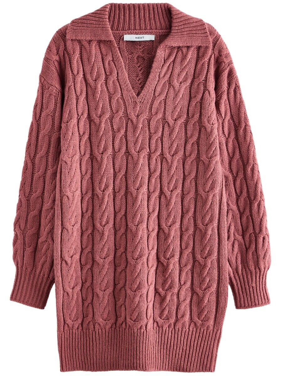

Вязаное платье Next Knitted dress, розовый
