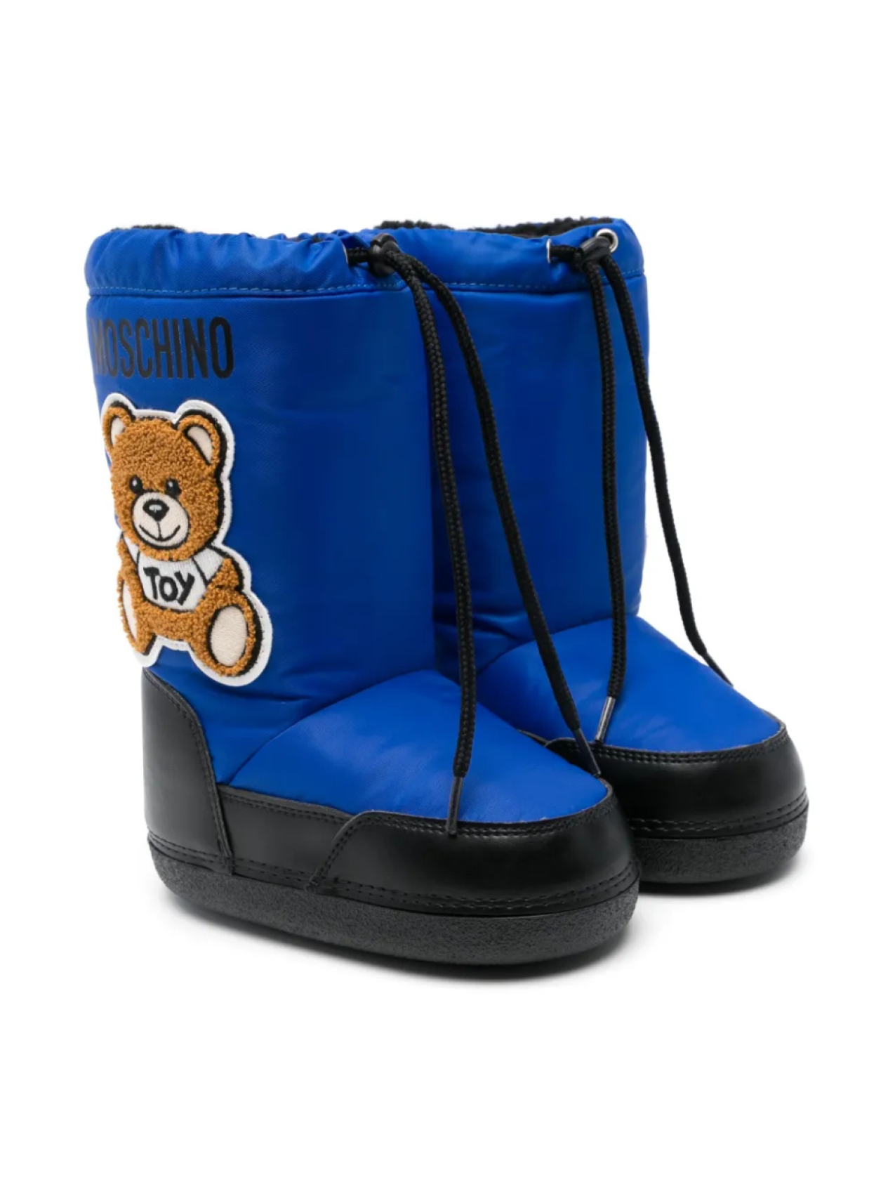 

Зимние ботинки Moschino Kids Teddy Bear, синий