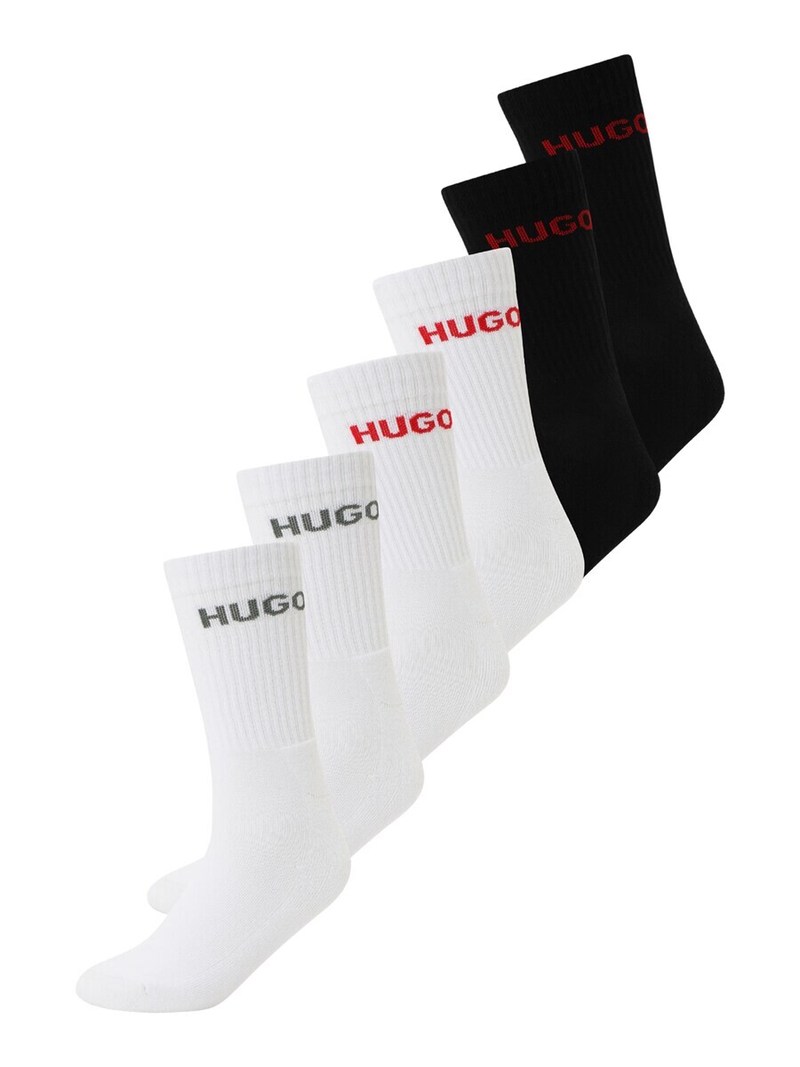 

Носки HUGO Socks, черный/белый