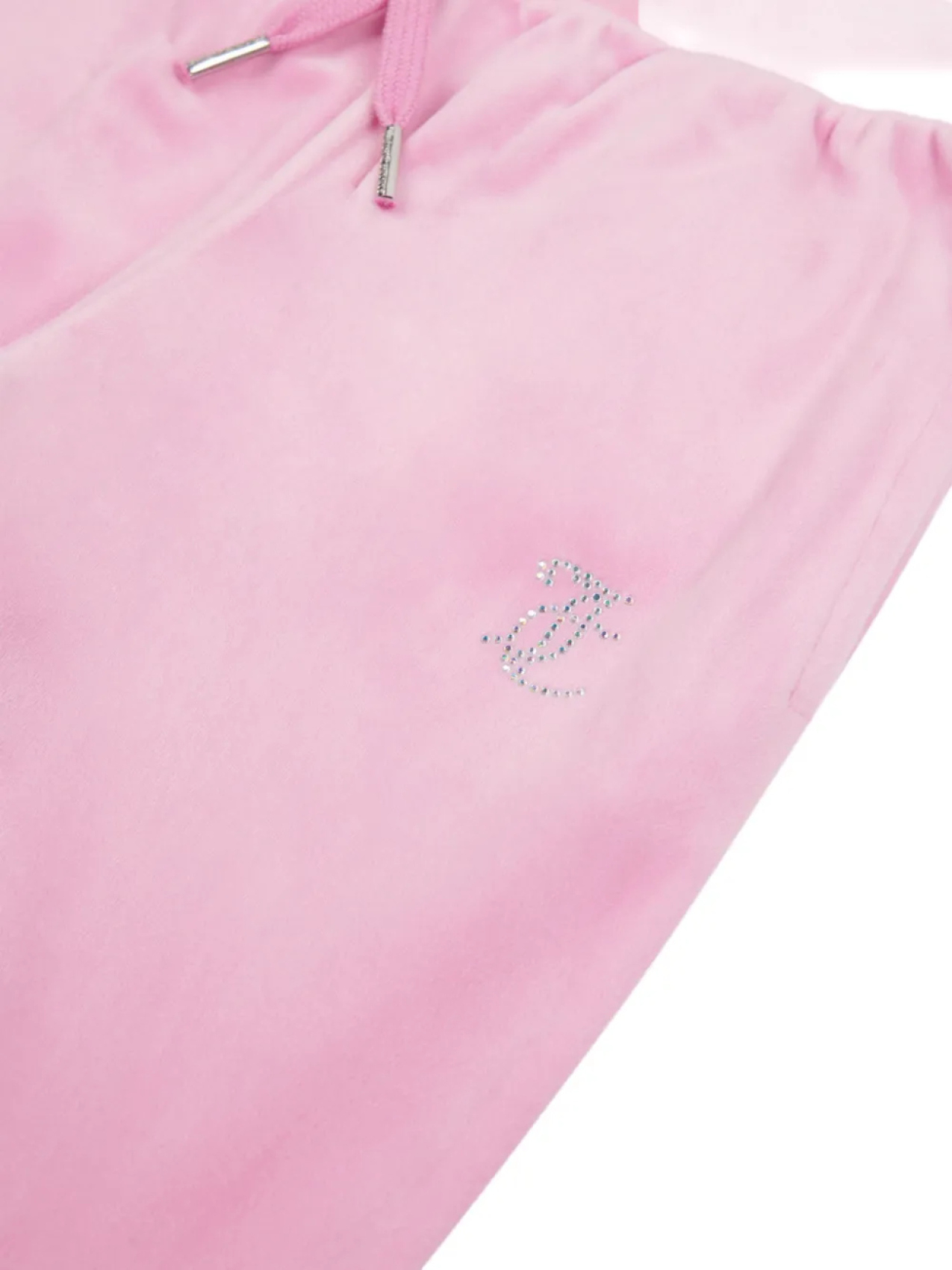 Спортивные брюки с логотипом Juicy Couture Kids, розовый — фото 3