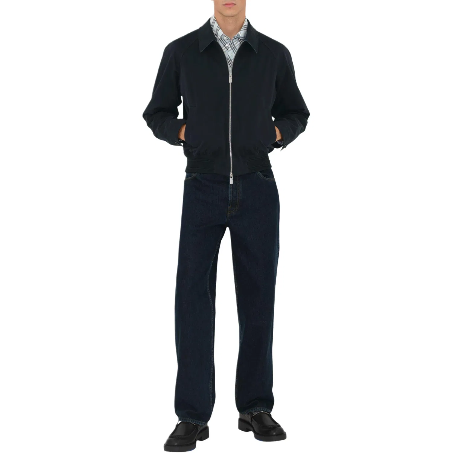 Куртка-рубашка Burberry Marine синий — фото 3