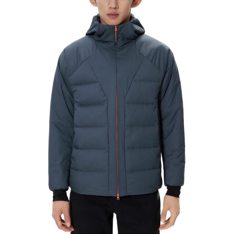 

Пуховик мужской серый синий Kolon Sport
