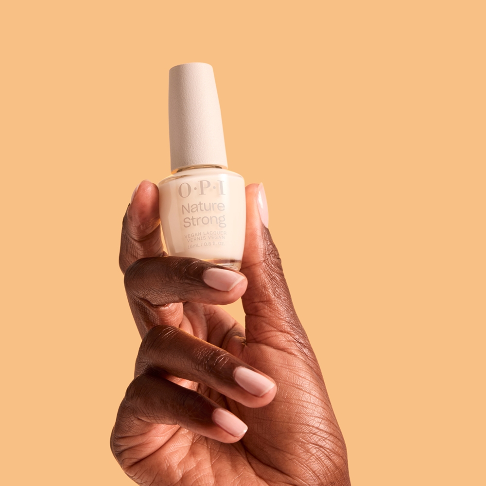 Веганский лак для ногтей Nature Strong nails&skin Opi, atspalvis cauliflower power 15 мл — фото 3