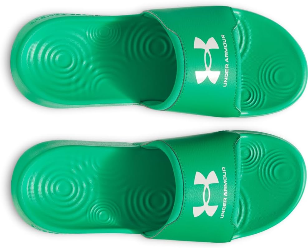 Under Armour мужские слайды Ignite Select, (340) Tidal Green/Tidal Green/Summit White — фото 4