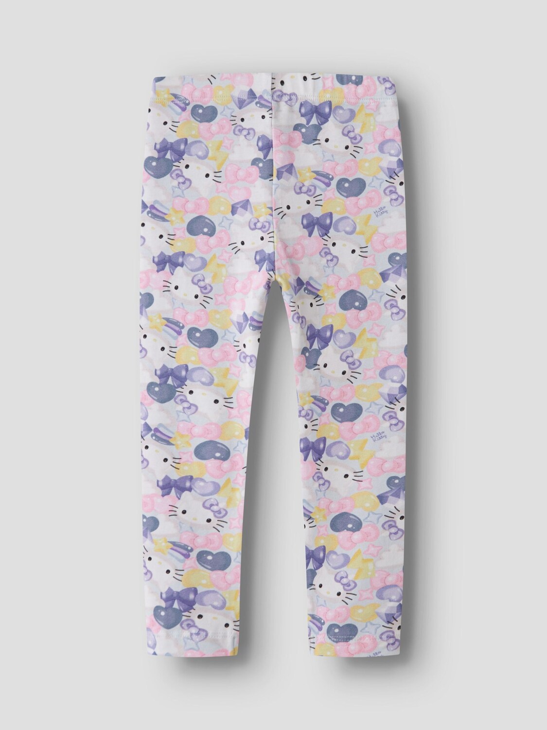 NAME IT Скинни-легинсы 'Hello Kitty' в светло-голубом цвете — фото 2