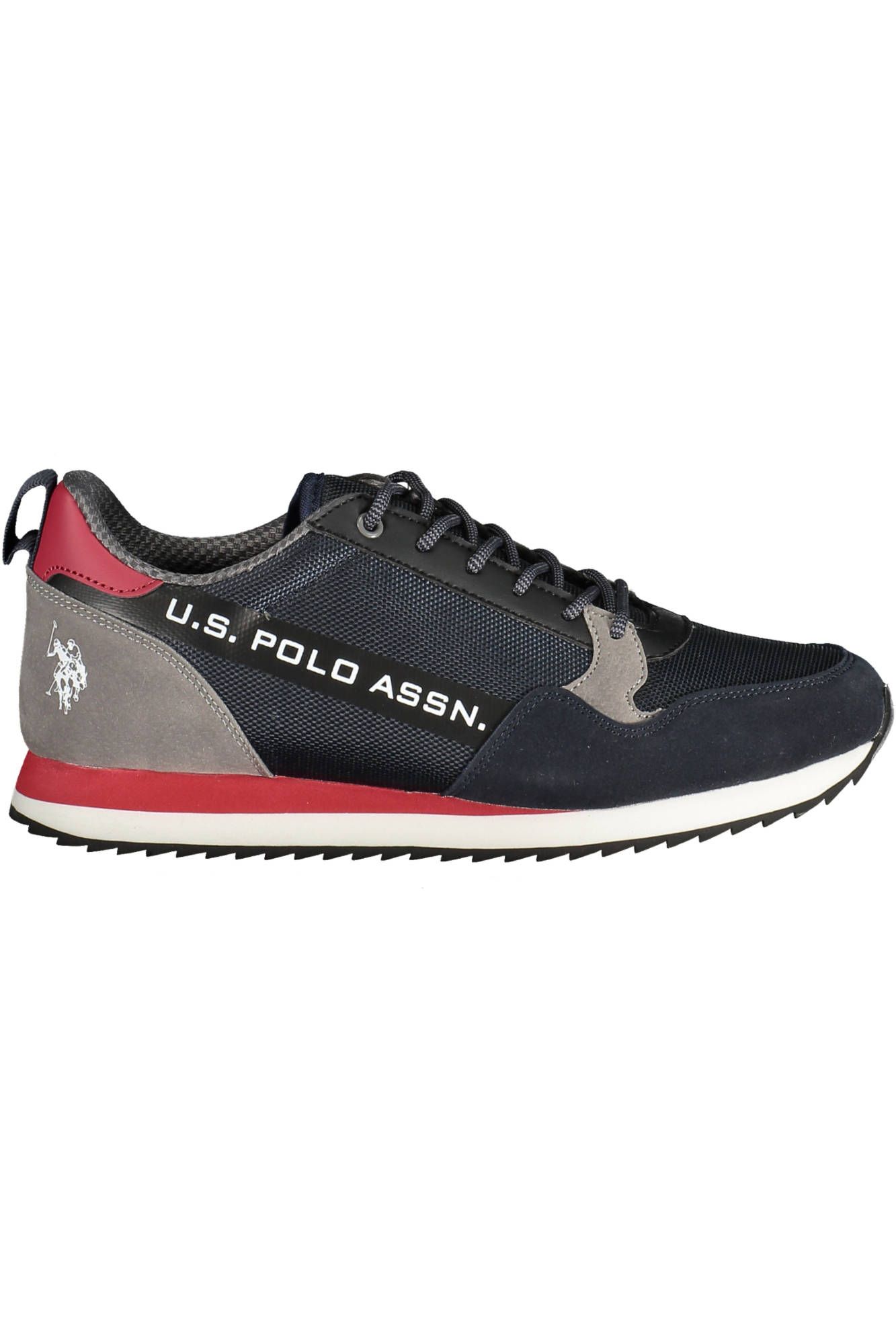 

Синие мужские кроссовки из полиэстера U.S. Polo Assn.