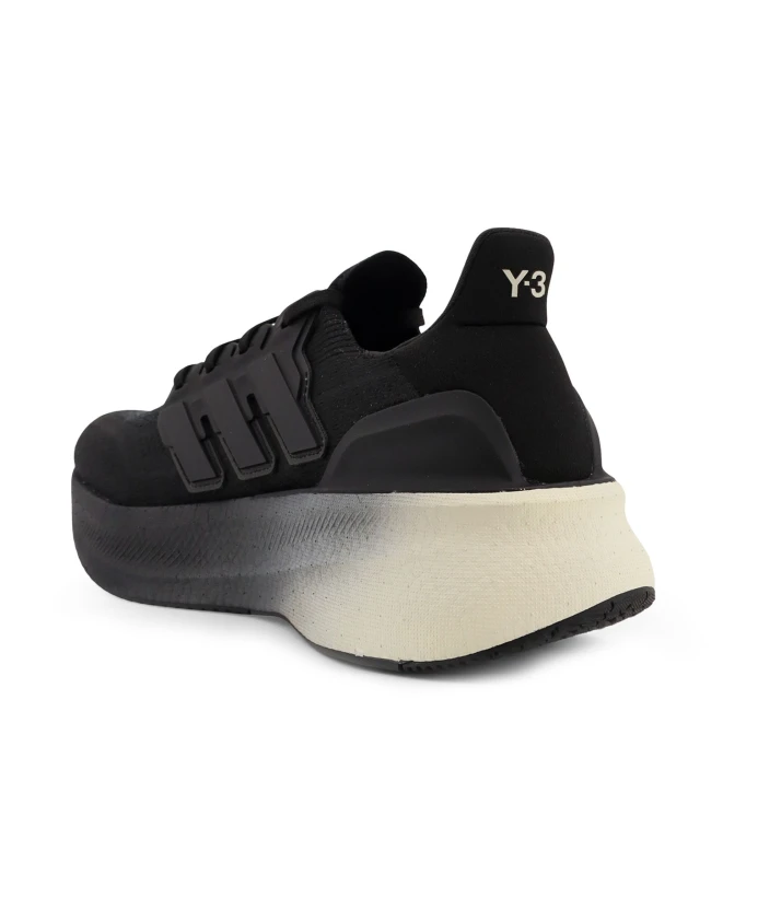 Черные нейлоновые кроссовки с нашивкой с логотипом. Y-3, черный — фото 3