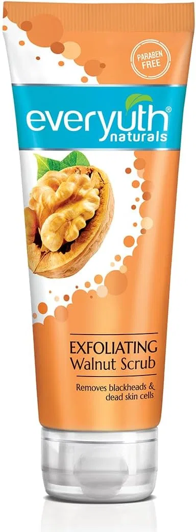 Скраб для лица Everyuth Naturals Exfoliating Walnut Scrub, 200 г