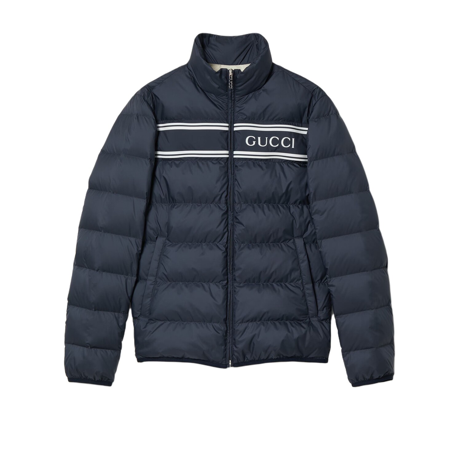 

Пуховик мужской морской синий Gucci
