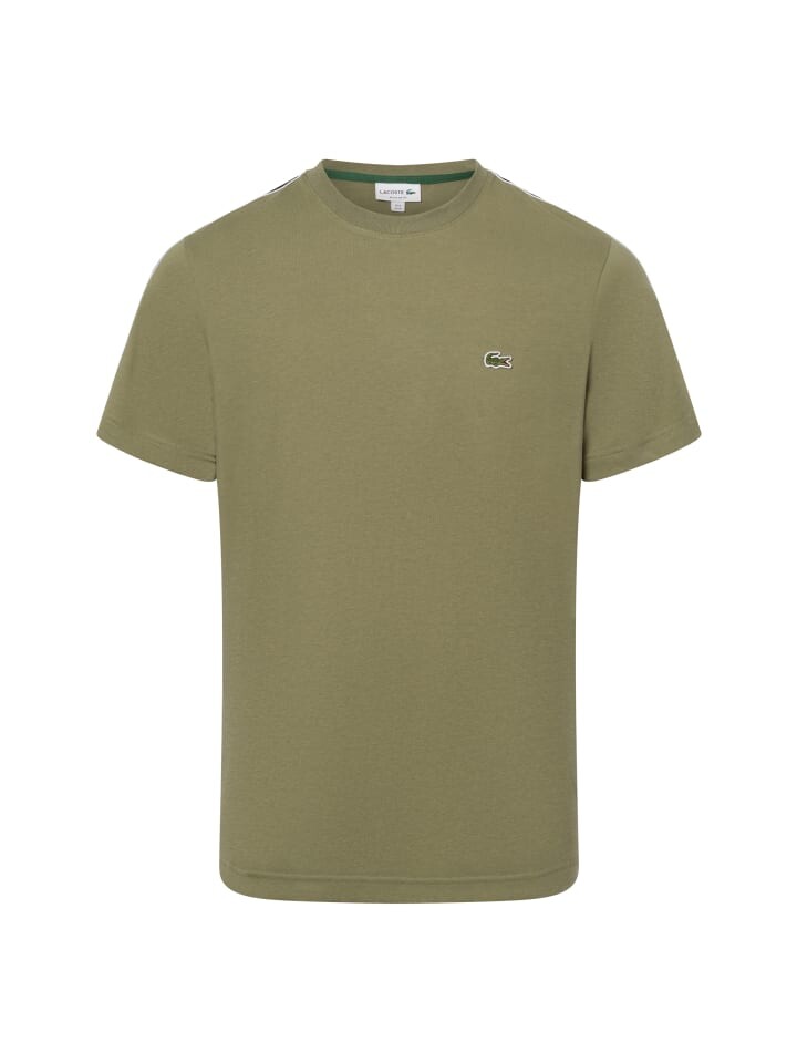 

Футболка Lacoste, цвет khaki schwarz