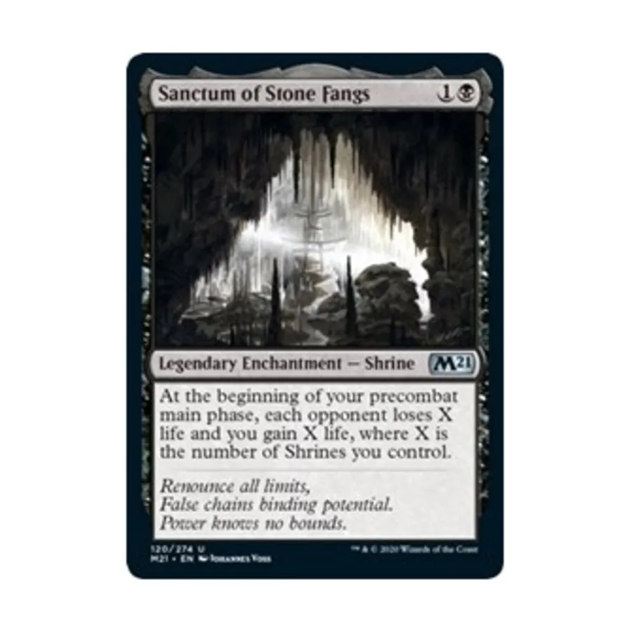 

CCG Святилище Каменных Клыков (U), MTG - Core Set 2021