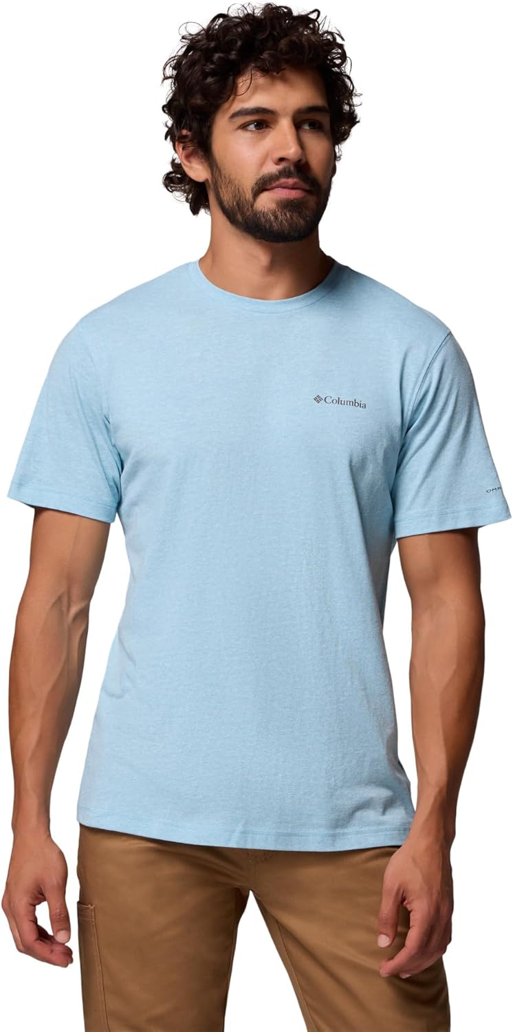 

Мужская футболка Columbia Thistletown Hills с коротким рукавом, Vintage Blue Heather, Синий, Мужская футболка Columbia Thistletown Hills с коротким рукавом, Vintage Blue Heather