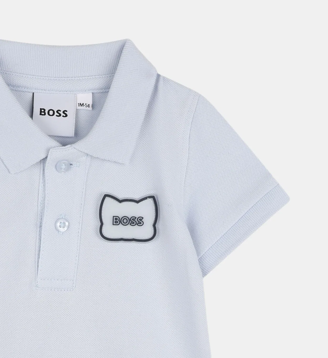 Комбинезон на пуговицах Boss Kidswear, голубой — фото 3