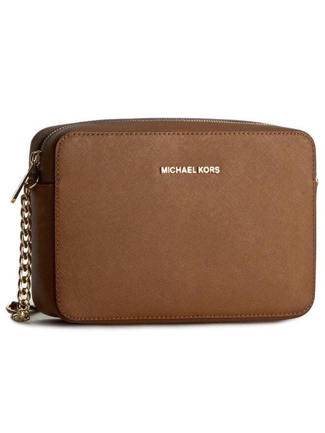 

Наплечная сумка Jet Set Travel MICHAEL KORS, коричневый