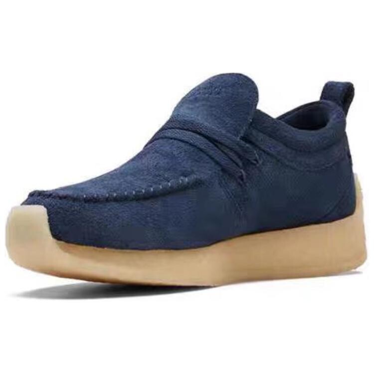 Мужские повседневные мужские низкие синие Clarks — фото 4