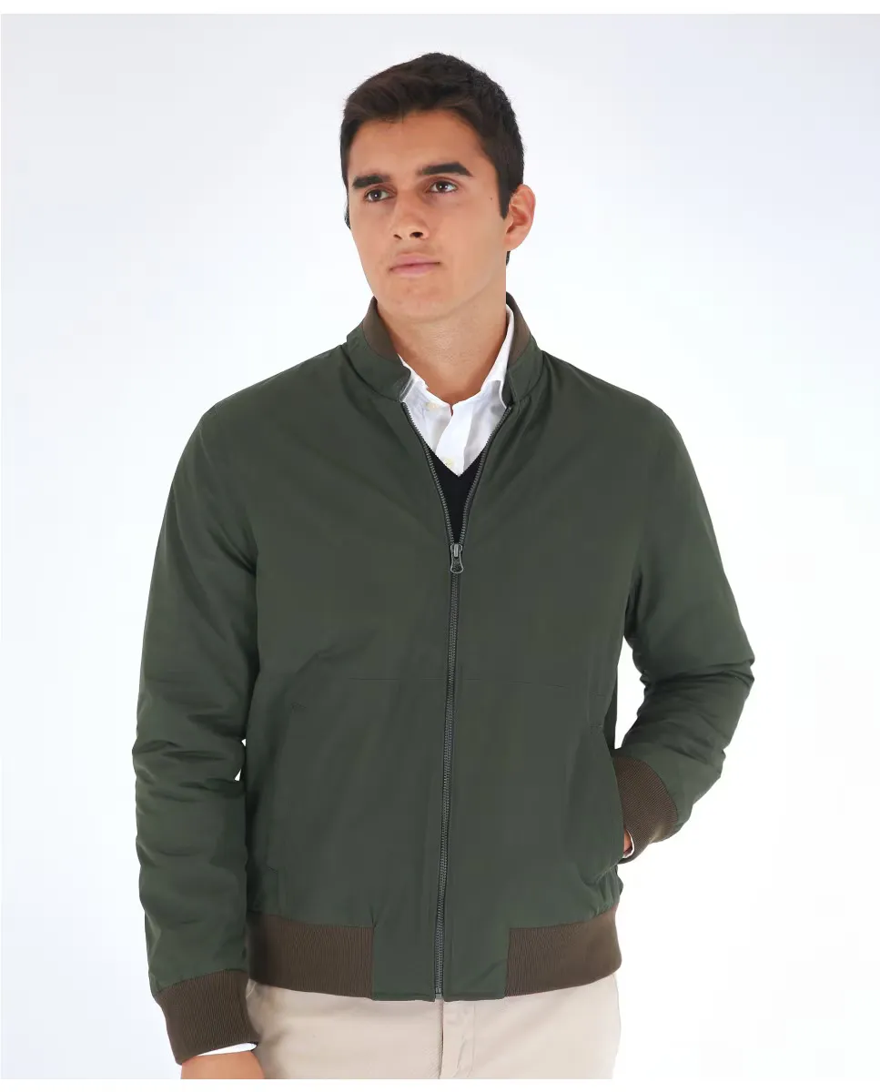 

Мужская куртка темно-оливкового цвета Wickett Jones, зеленый