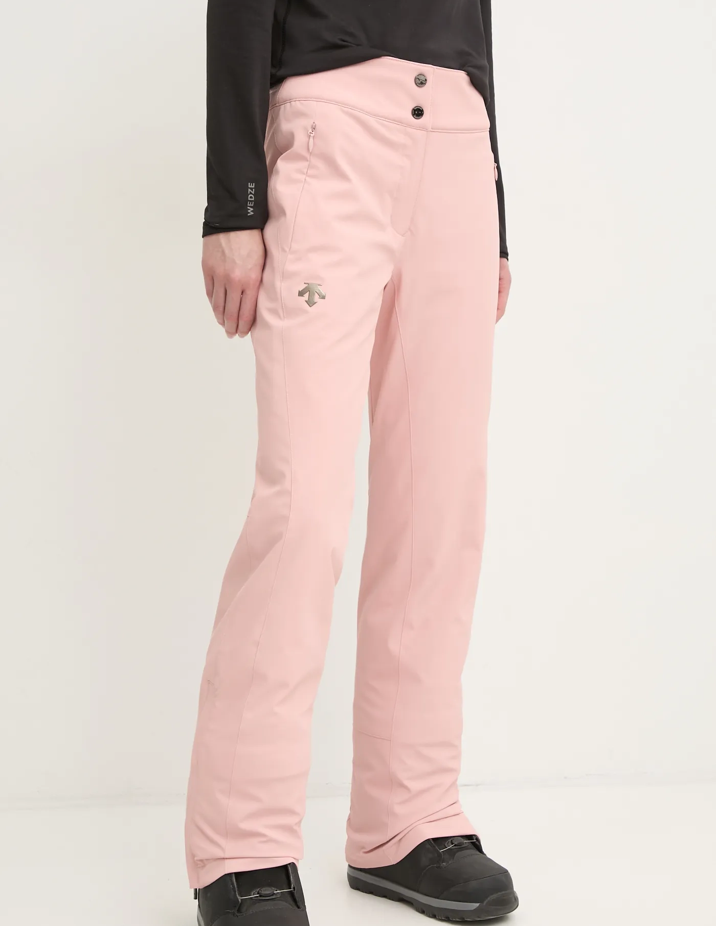 

Утепленные лыжные штаны Descente, розовый