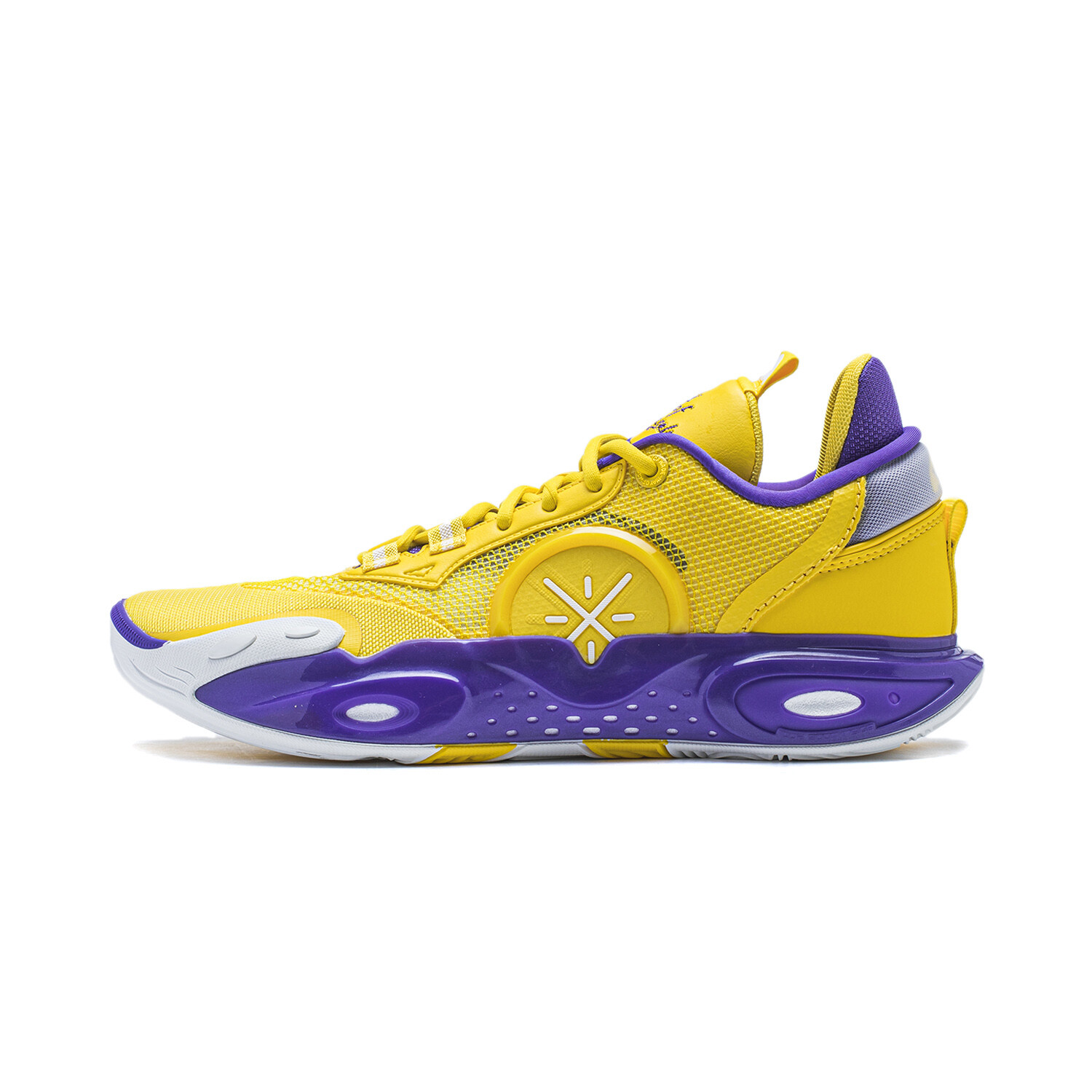 

Кроссовки Li Ning Lining City 12 Basketball, желтый/фиолетовый