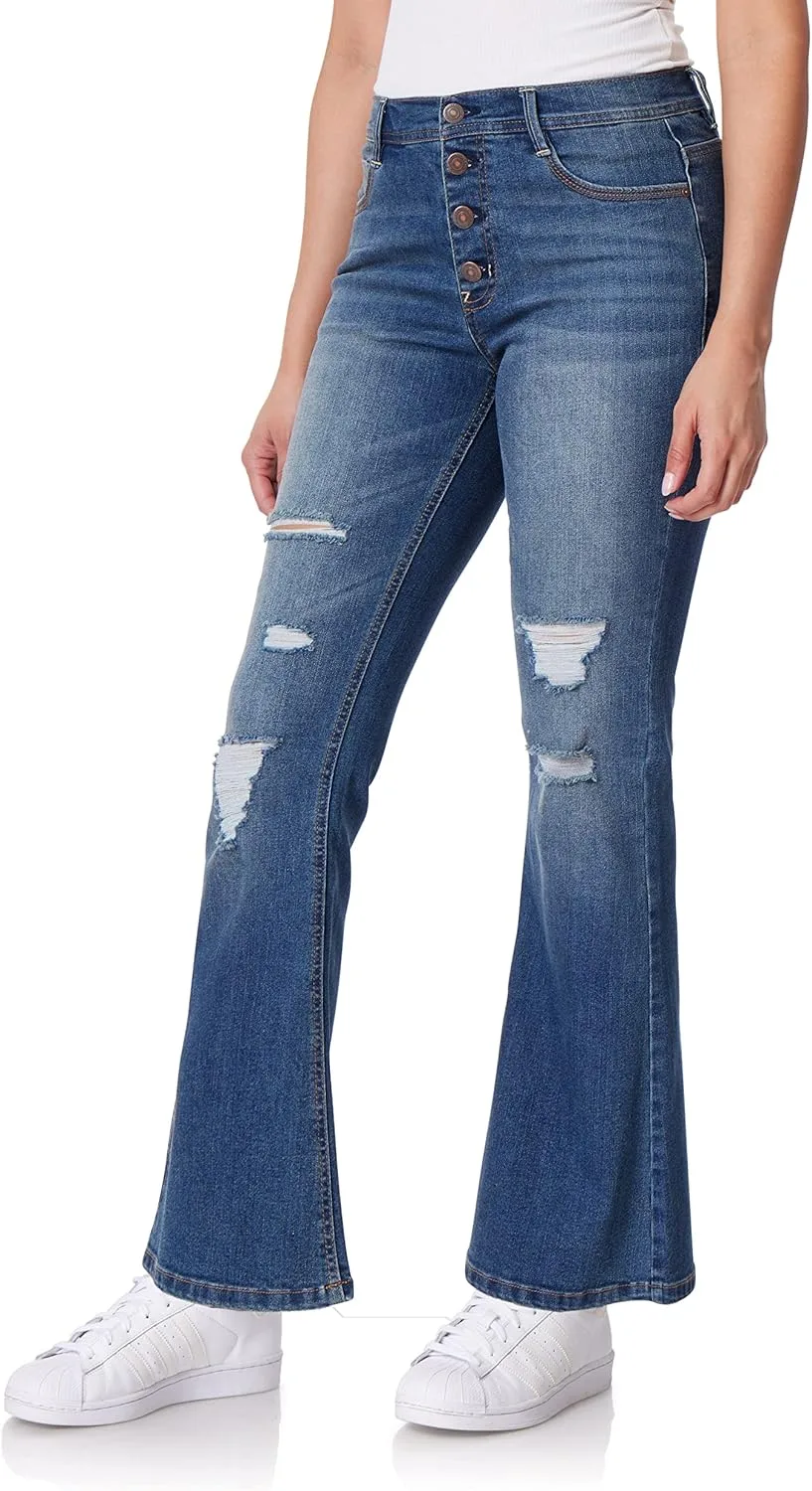 

Джинсы WallFlower Flirty Curvy Super Flare High Rise