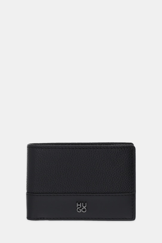 

Кожаный кошелек Hugo, черный