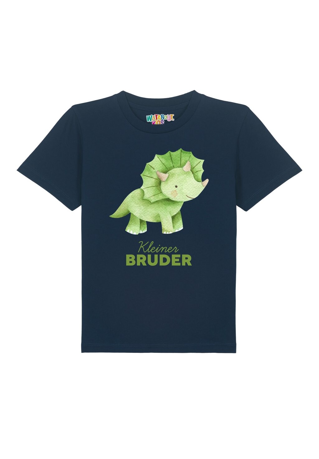 

Футболка с принтом DINOSAURIER watapparel, темно-синий