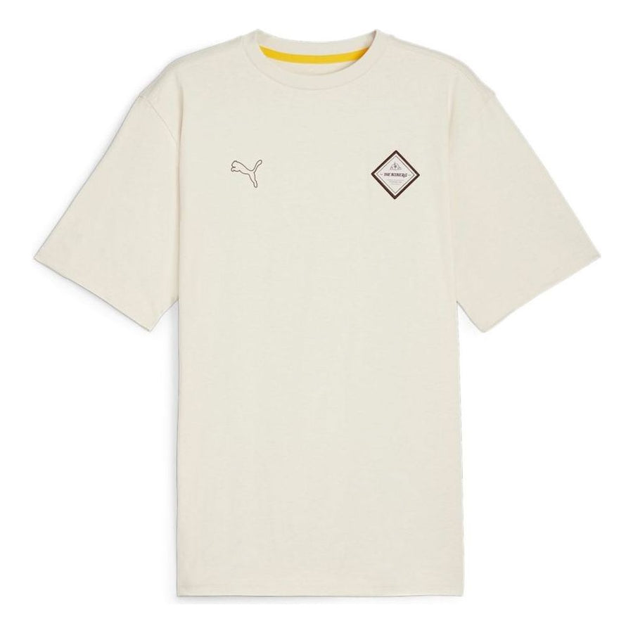 

Футболка PUMA Porsche Legacy Crews Go Summer T-shirt 'Alpine Snow', бежевый