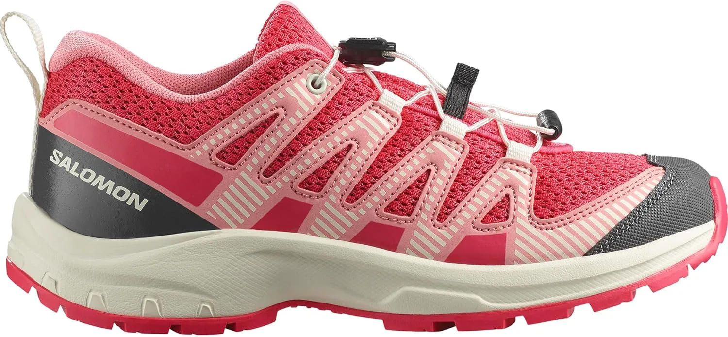 Унисекс-детские кроссовки для трейлраннинга Salomon Kids Xa Pro V8, красный/розовый — фото 2