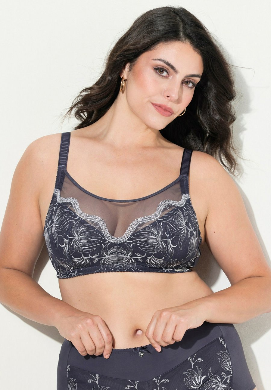 

Бюстье Ulla Popken FLORAL, Anthracite/Grey