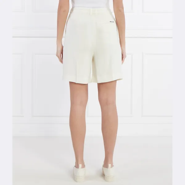Шорты свободного кроя Calvin Klein, бежевый — фото 2