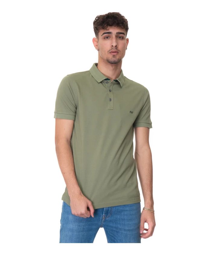 

Рубашка-Поло с коротким рукавом Fay, зеленый