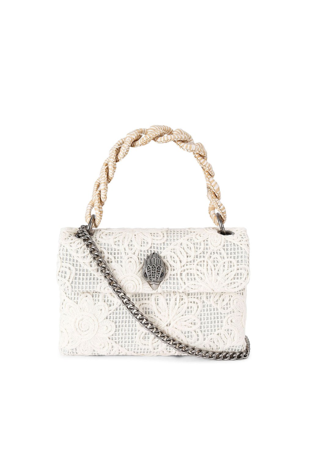 

Сумка SOFT KENSINGTON Kurt Geiger London, слоновая кость, Бежевый, Сумка SOFT KENSINGTON Kurt Geiger London, слоновая кость