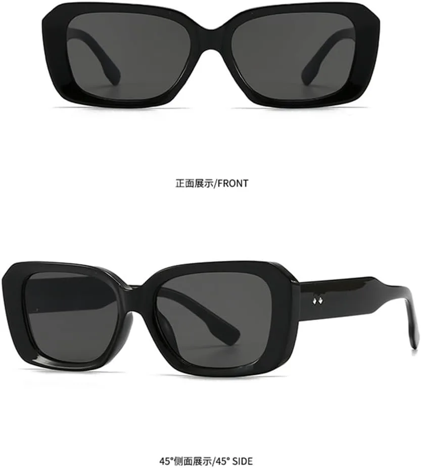 

Квадратные женские солнцезащитные очки конфетных цветов с прозрачным градиентом. Мужские солнцезащитные очки с широкими дужками и заклепками DSVIGF, C20 Purple Clear