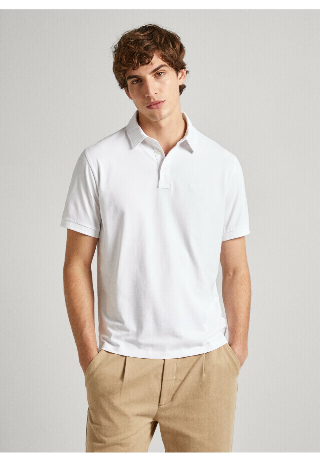 

Рубашка-поло HARPER Pepe Jeans, цвет white