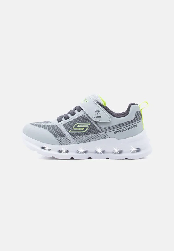 Кроссовки glide step lights Skechers, Gray/Lime