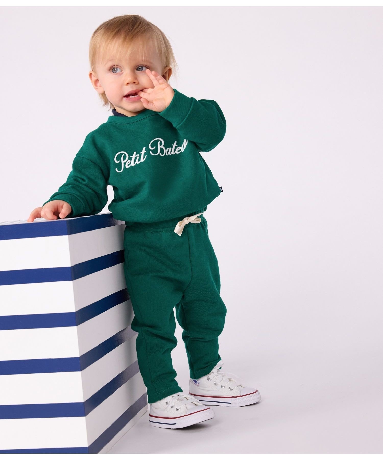Брюки PETIT BATEAU, Green — фото 4