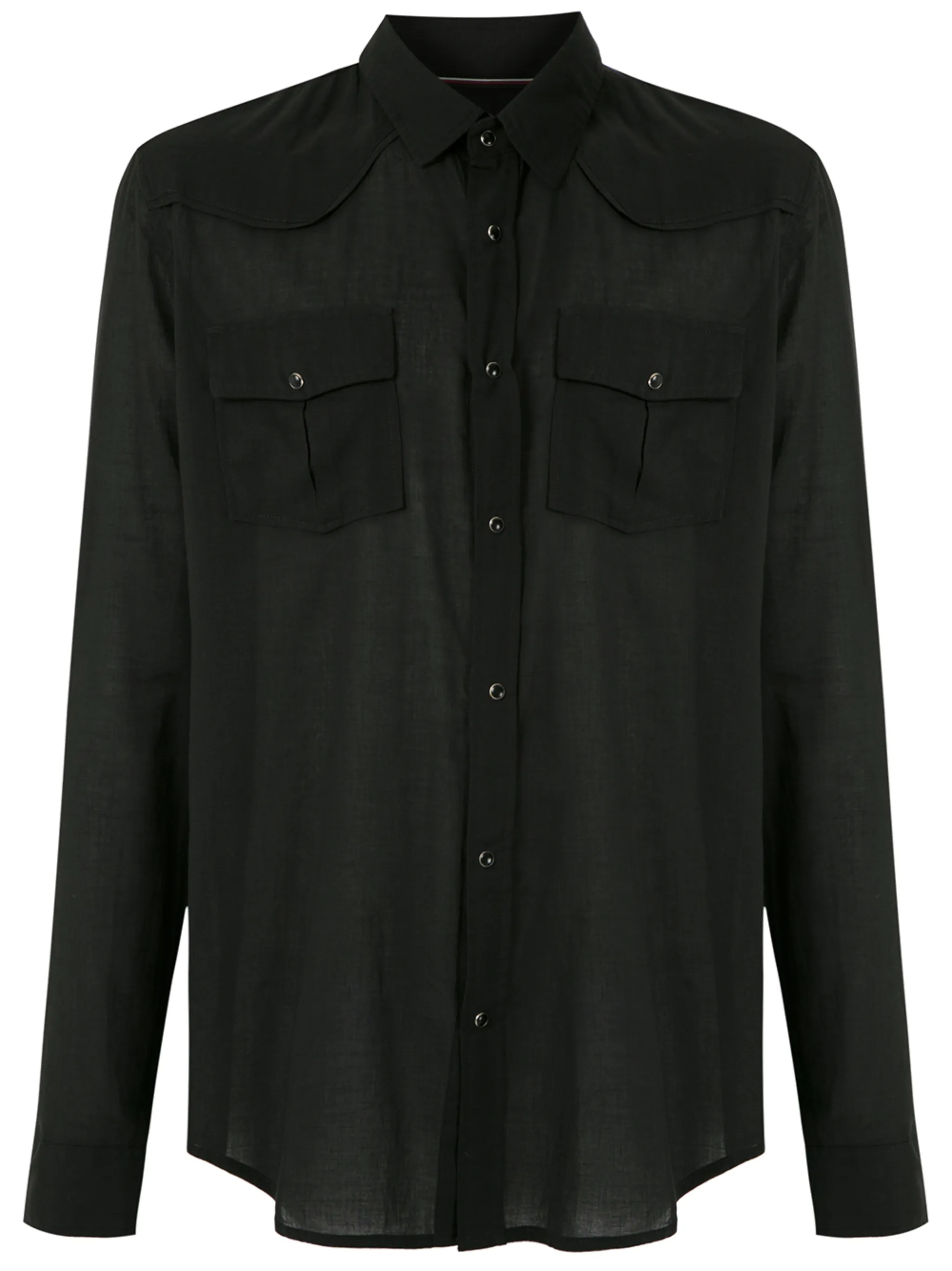 

Рубашка с карманами Osklen, черный