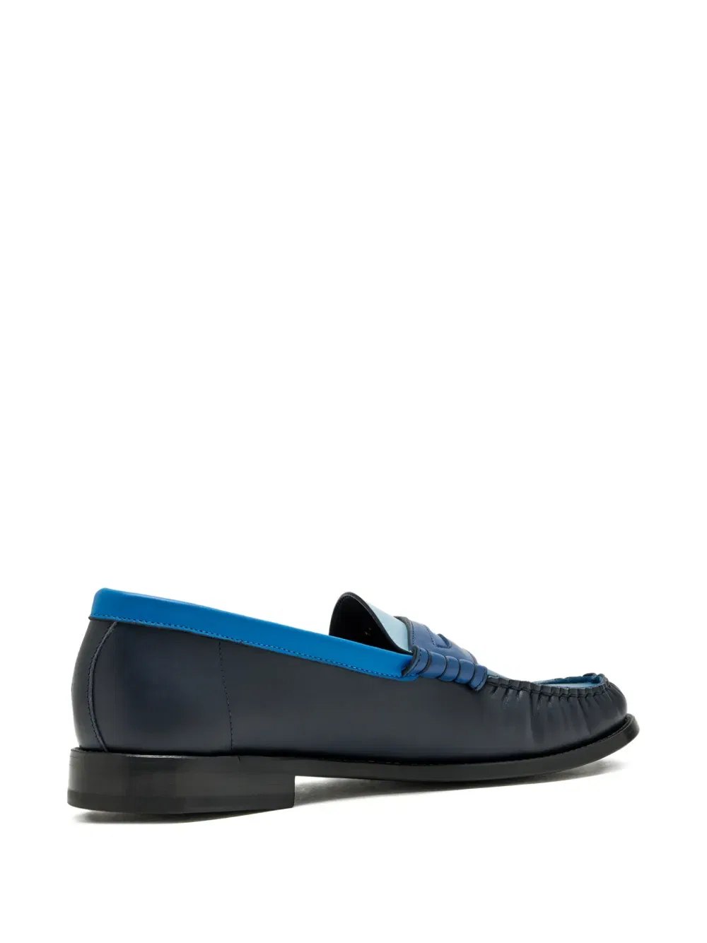 Лоферы с ремешком Penny-strap Blu Scarpa, синий — фото 2