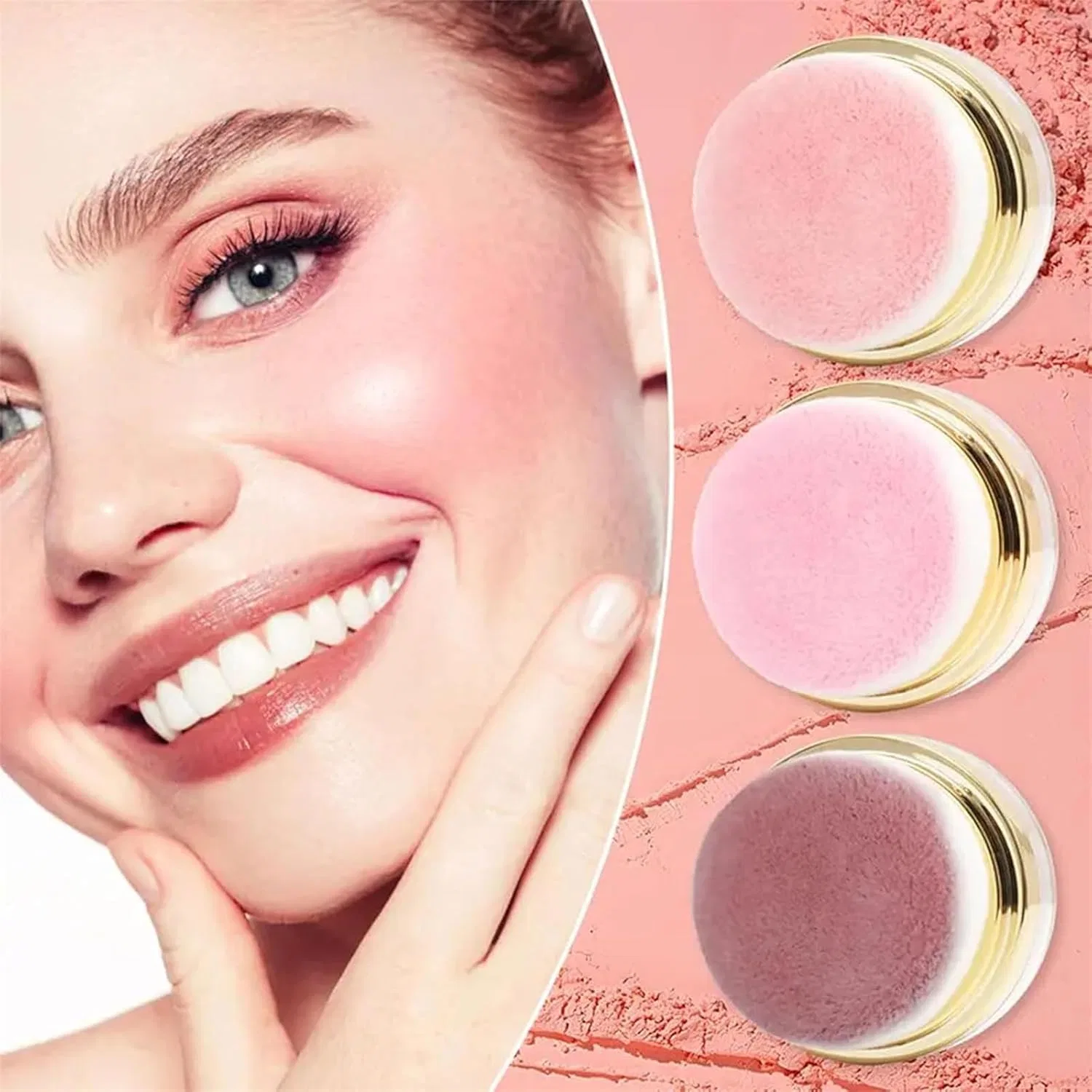 Набор румян «Lazy Blush» из 3 штук Generisch, Autumberry — фото 3