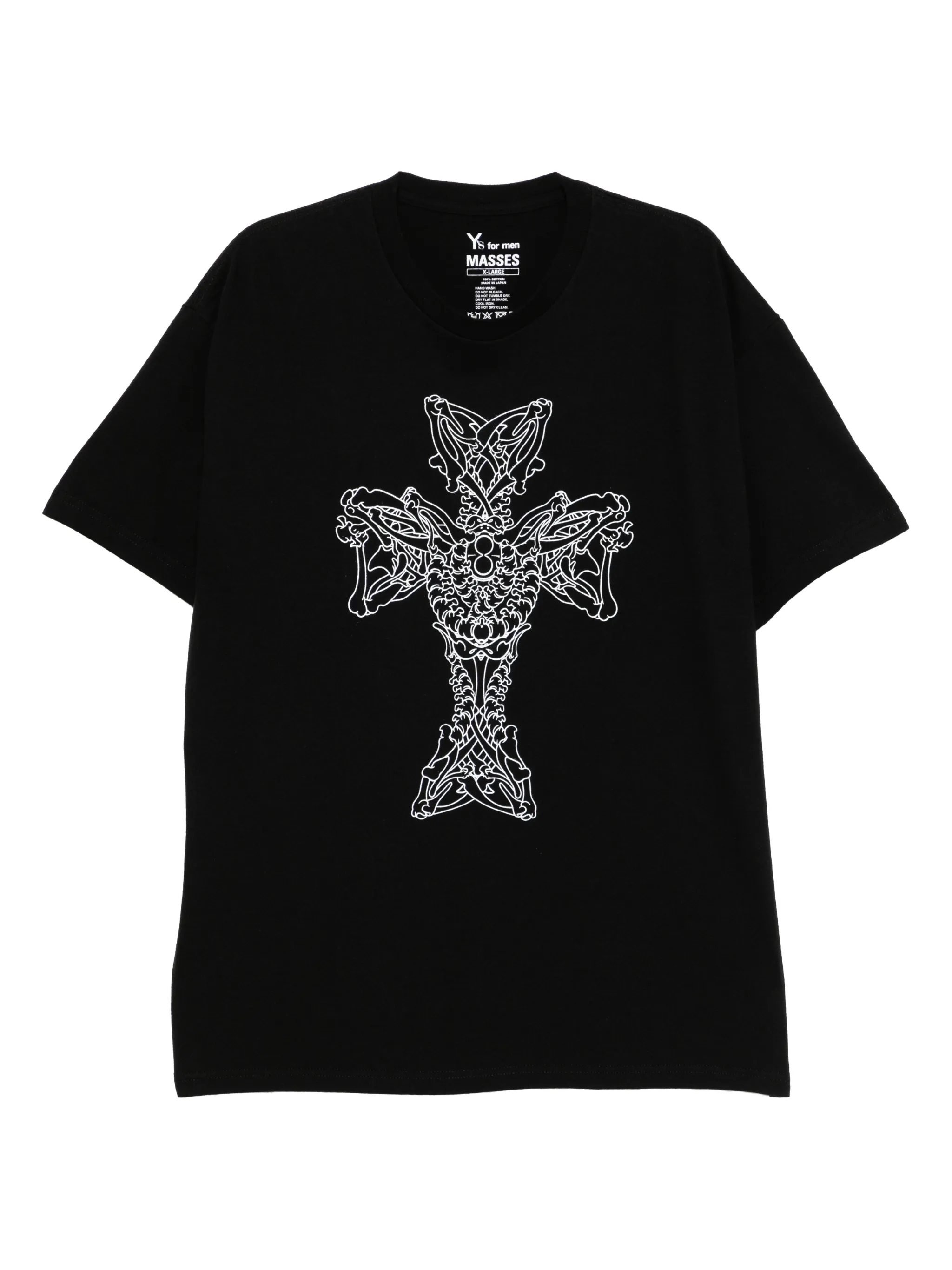

Футболка Ys for men с принтом из коллаборации с MASSES Y'S, черный
