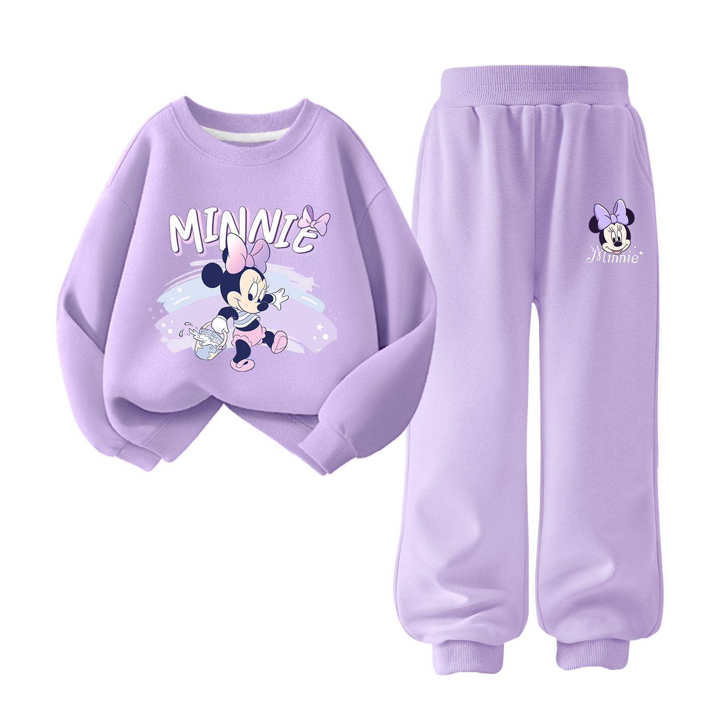 

Детский спортивный комплект Casual Sportswear 2 Piece Set Disney, фиолетовый