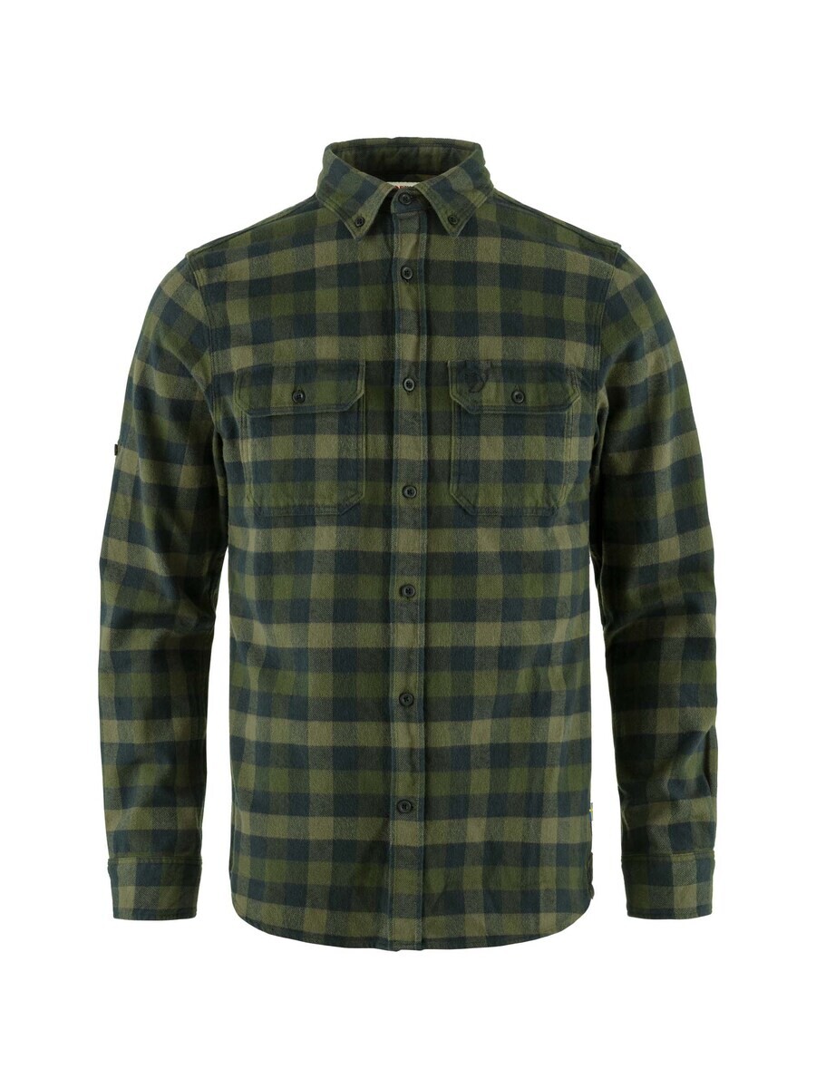 

Клетчатая рубашка Fjällräven Regular fit Button Up Shirt, зеленый