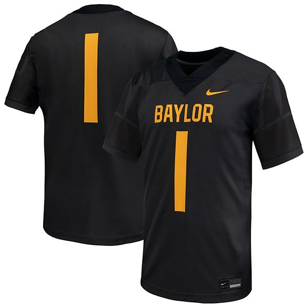 

Мужская футбольная реплика-джерси Baylor Bears Untouchable антрацитового цвета Nike