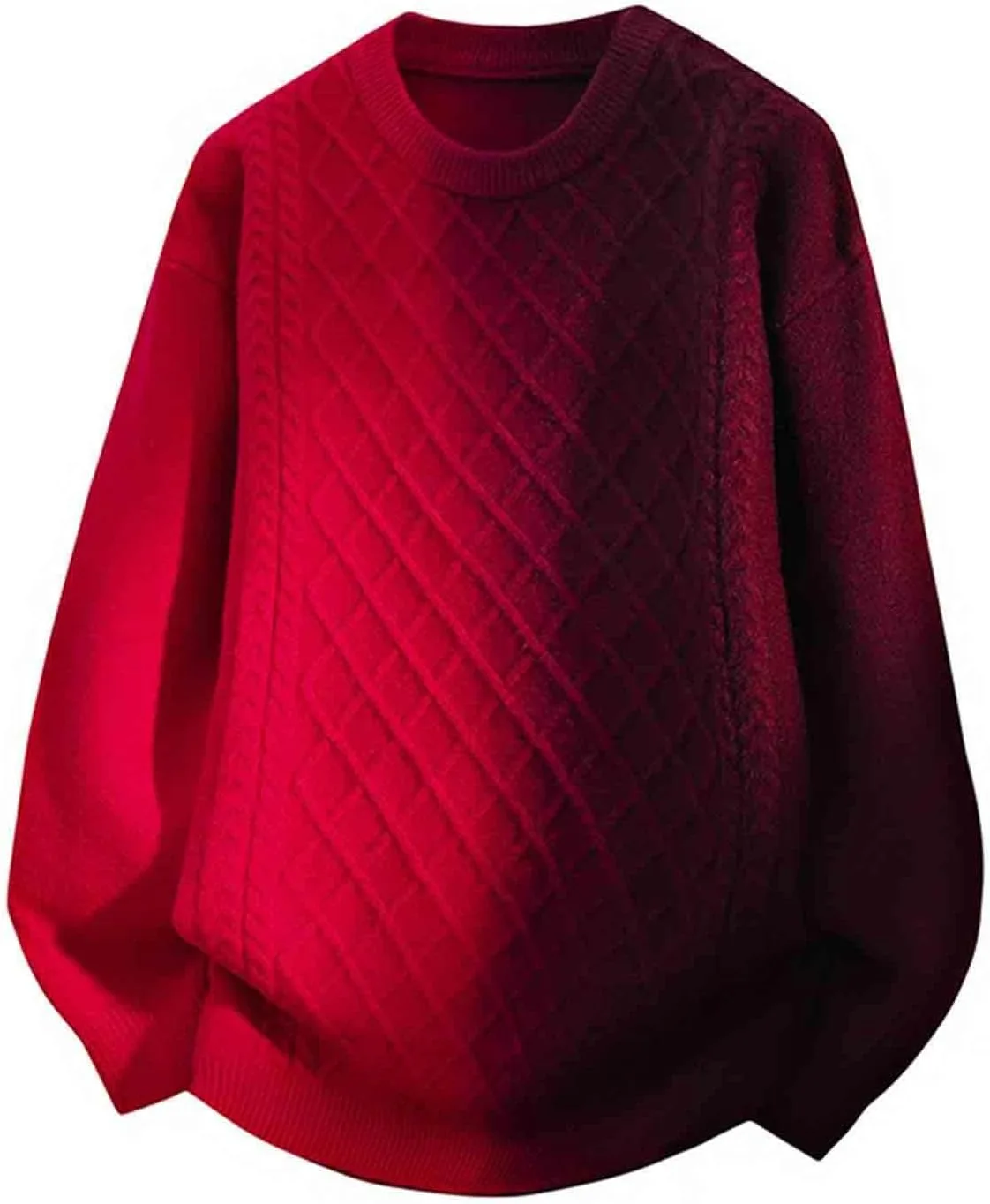 

Свитер Cambkatl с кабельным узором, джаккард, свободный