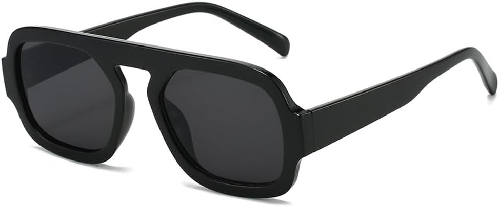 

Солнцезащитные очки для женщин, большая оправа, персонализированные солнцезащитные очки для женщин, для поездок на работу, с защитой от УФ-излучения, для использования на открытом воздухе KTUCN, Black