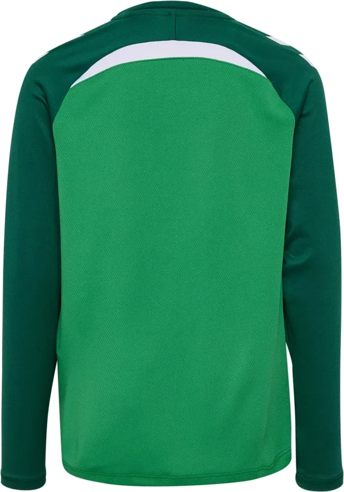 Капюшон толстовка Lead 2.0 Crew Sweat Hummel, зеленый